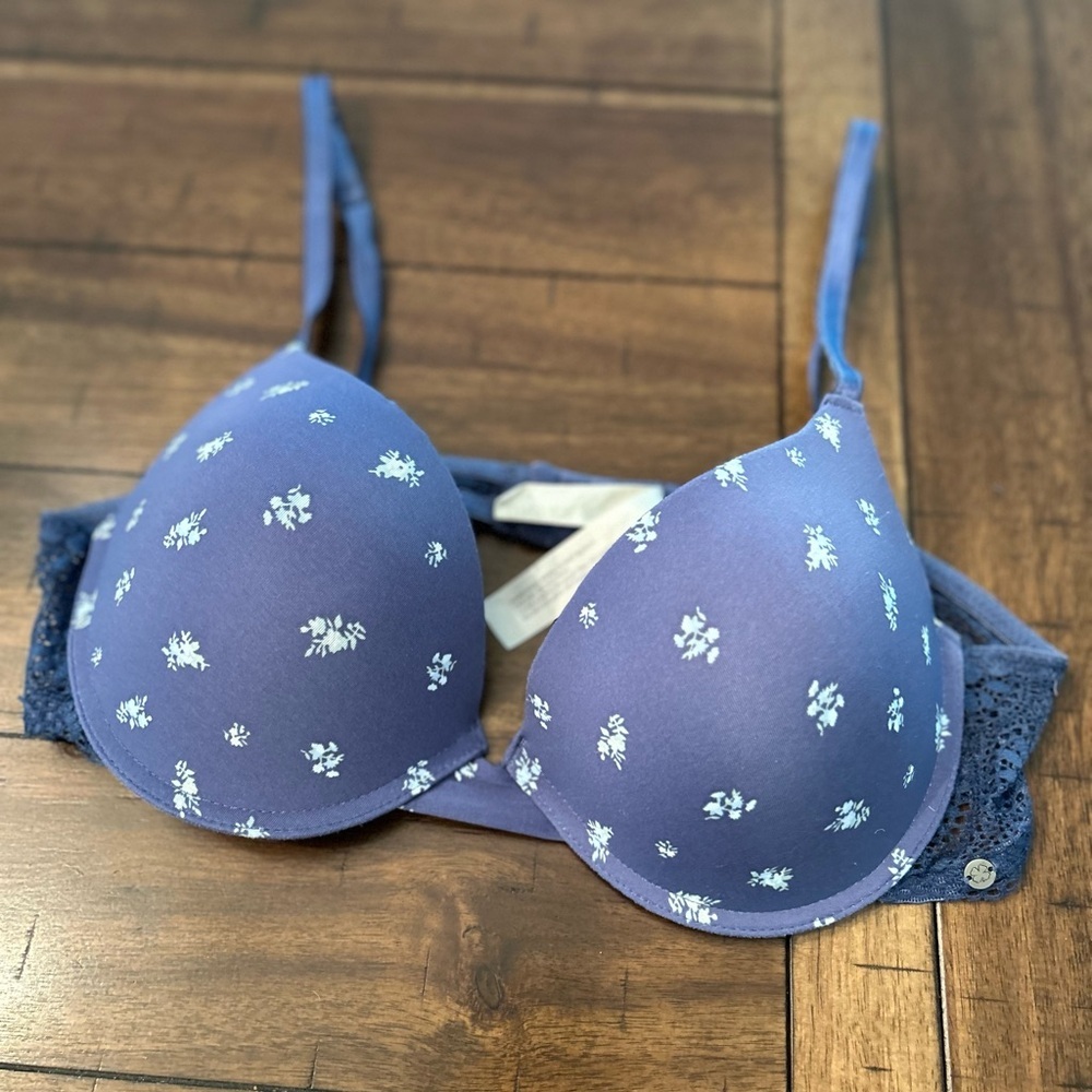 Lucky Brand Blue Bra Size 38C - EUC - Picture 11 of 11